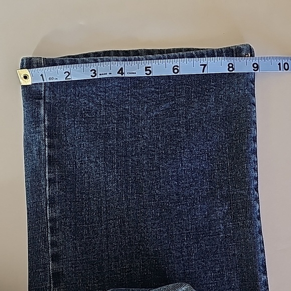 Levi's 515 Bootcut Blue Jeans Denim Pants Stretch Medium Wash Mid-Rise 10 - Picture 11 of 11
